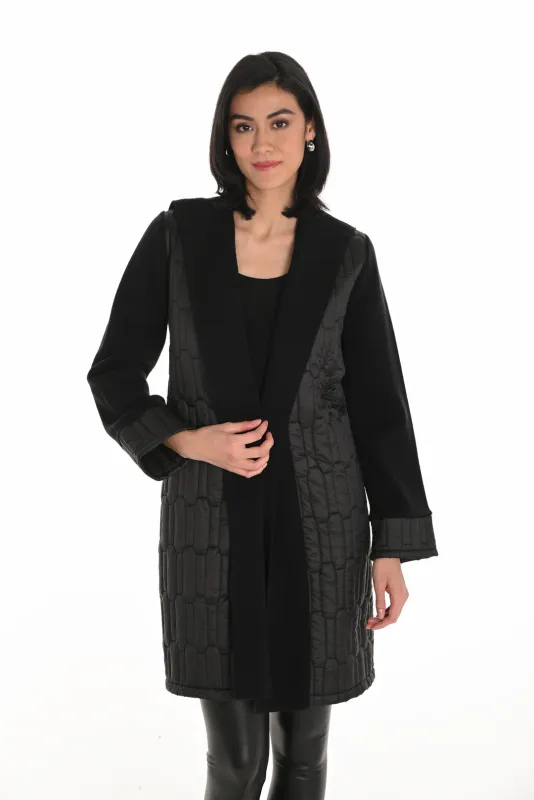 Open Front Hooded Jacket