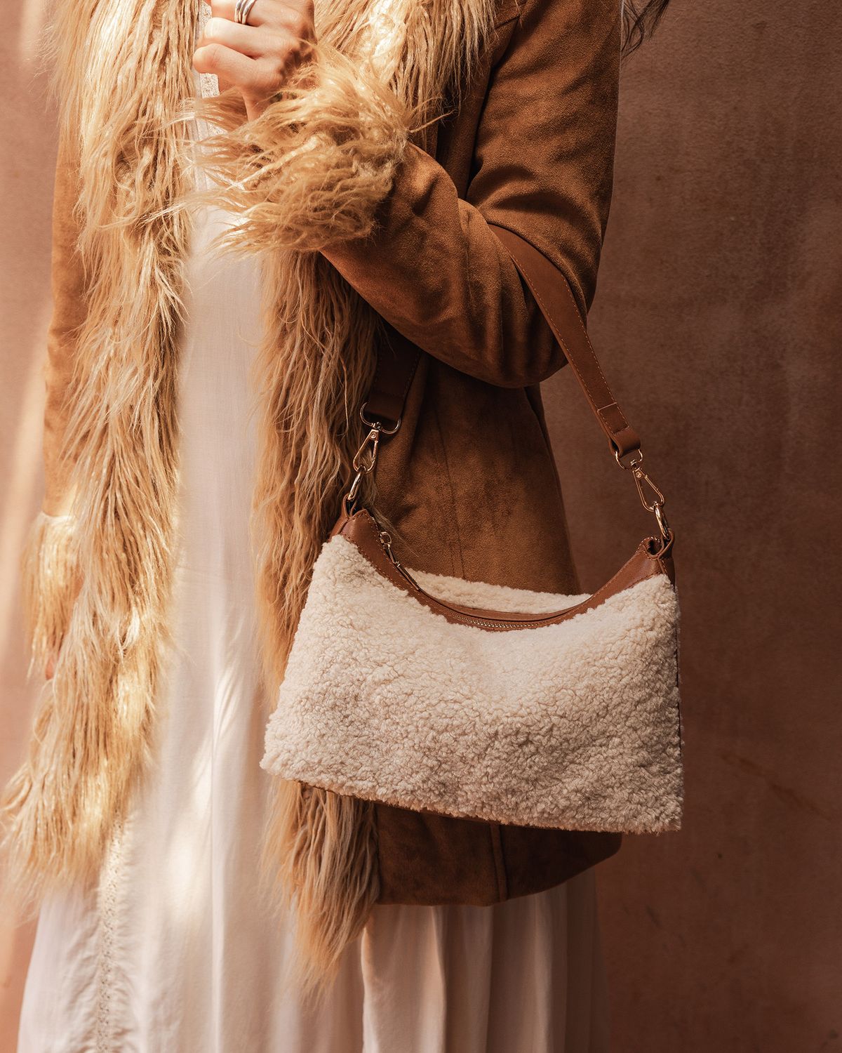 Aspen Shoulder Bag, Size: O/S, Color: Beige