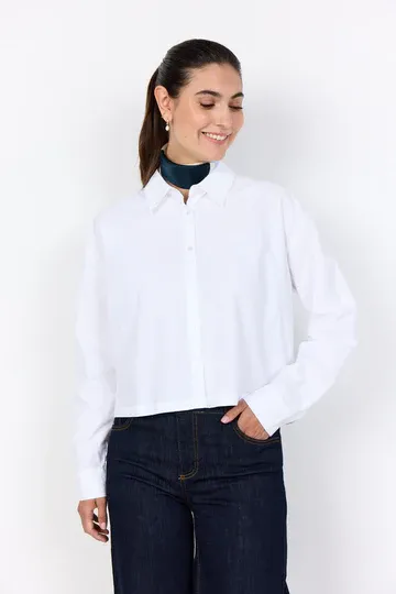 Netti 115 Cropped Button Up