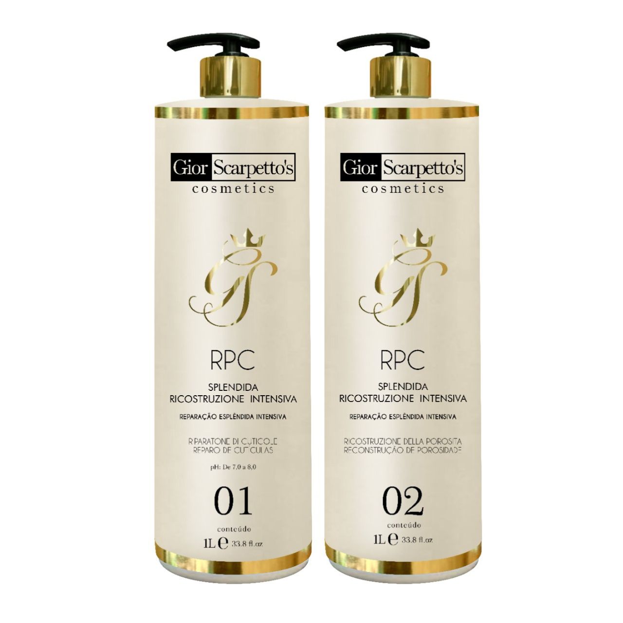 RPC Intensive Splendid Cuticle Repair Step 01 and 02