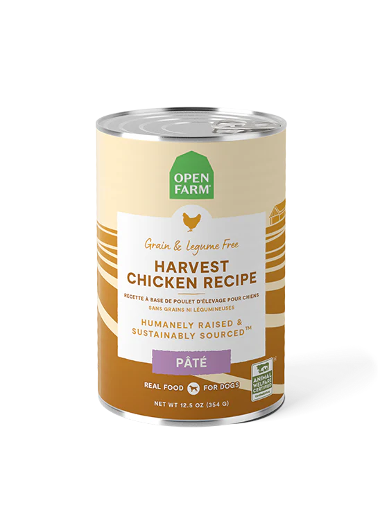 Open Farm Canned Dog Food - Harvest Chicken Recipe
