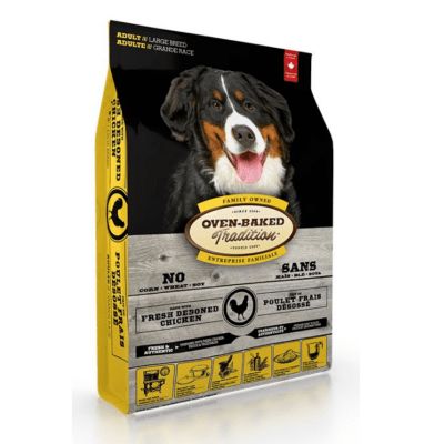 Oven Baked Tradition Dog Food  Large Breed Adult 25 lbs