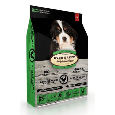 Oven Baked Tradition Dog Food  Large Breed Puppy Chicken 25 lb