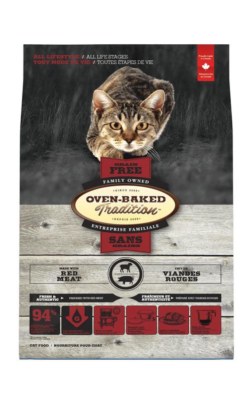 Oven Baked Tradition Grain Free Red Meat Cat 5lb
