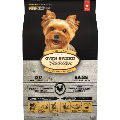 Oven Baked Tradition Senior Small Breed Chicken Dog 12.5lb