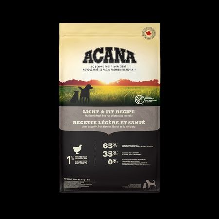 ACANA Dog Light + Fit Recipe CA 11.4KG