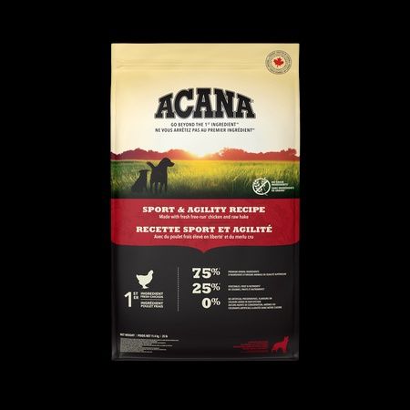 ACANA Dog Sport + Agility Recipe CA 11.4KG