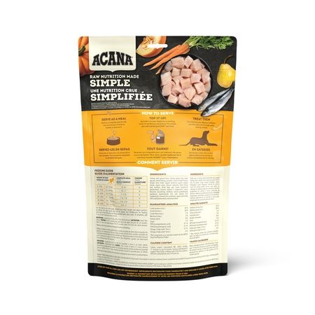 ACANA Freeze-Dried Food Morsels Free Run Chicken Recipe 227g