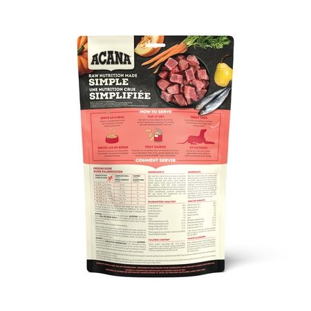 ACANA Freeze-Dried Food Morsels Ranch Raised Beef Recipe 227g