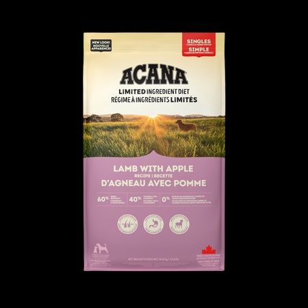 ACANA Singles Lamb &amp; Apple Recipe 10.8KG