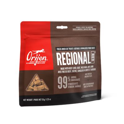 ORIJEN Regional Red Freeze-Dried Cat Treats 35g