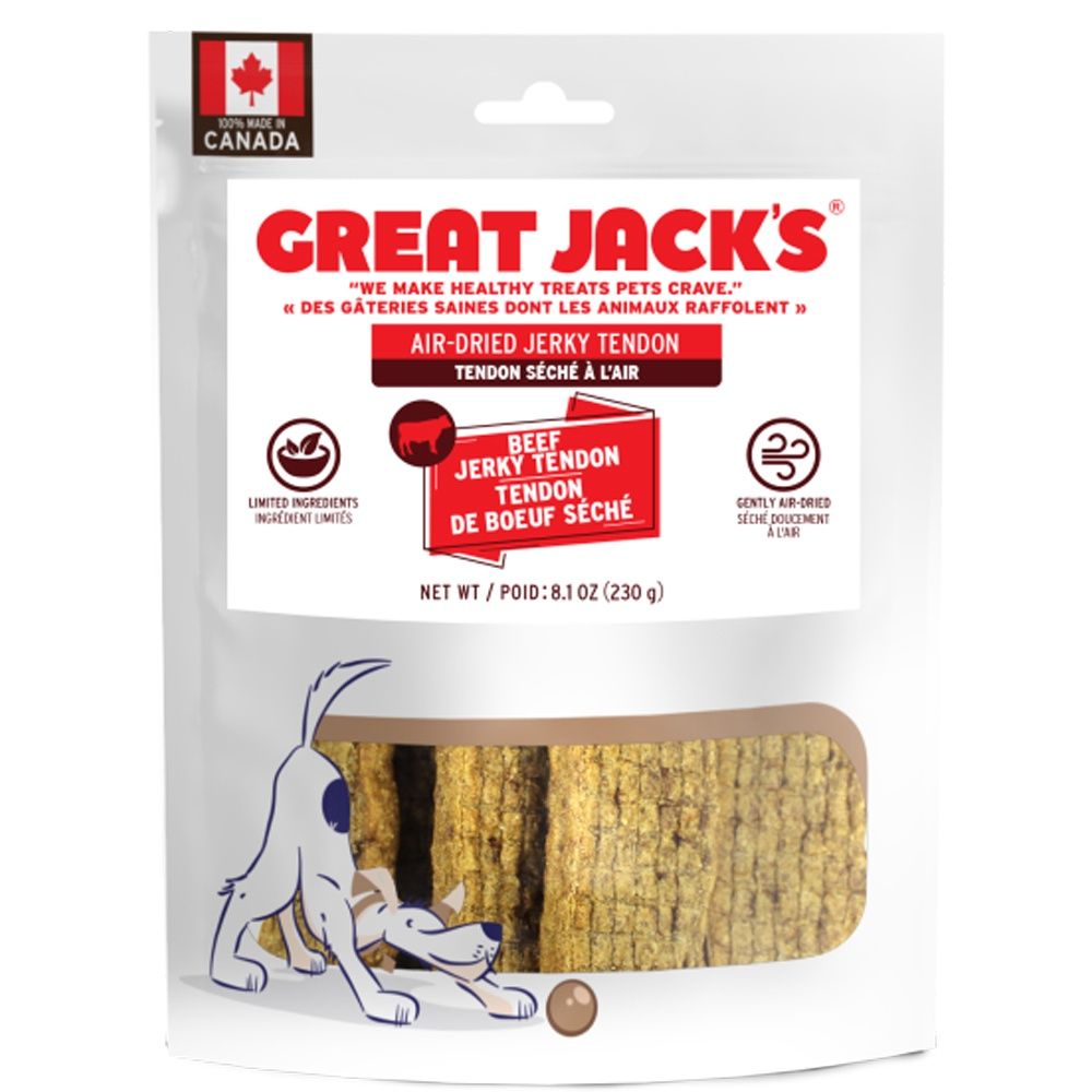 Great Jack&#39;s - Air Dried Jerky Tendons - Beef