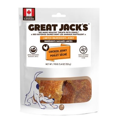 Great Jack&#39;s - Limited Ingredient Jerky - Chicken