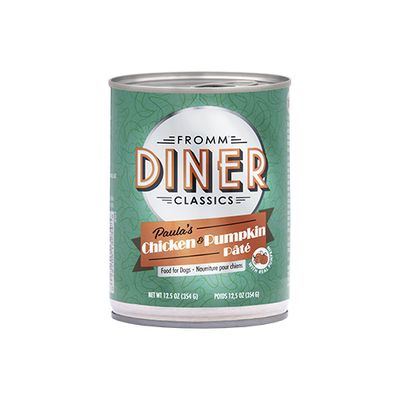 Fromm® Diner Classics Paula&#39;s Chicken &amp; Pumpkin Pâté Wet Dog Food 1 x 12.5oz