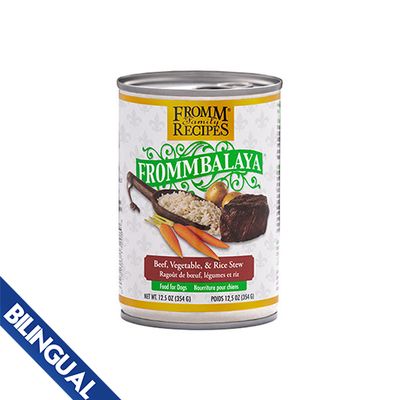 Fromm® Frommbalaya™ Beef, Vegetable, &amp; Rice Stew Wet Dog Food 1 x 12.5 oz