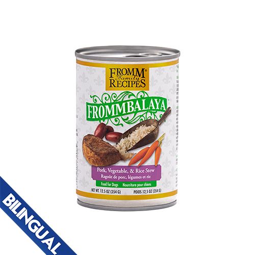 Fromm® Frommbalaya™ Pork, Vegetable, &amp; Rice Stew Wet Dog Food 1 x 12.5 oz