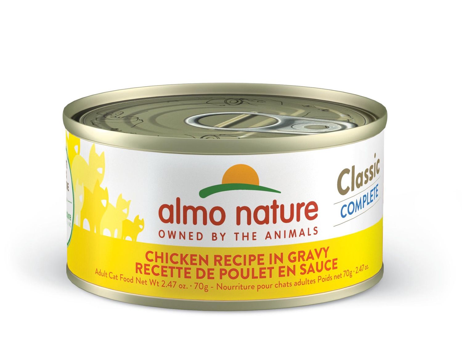 Almo Classic Complete Cat Food - Chicken Recipe In Gravy 1x70g