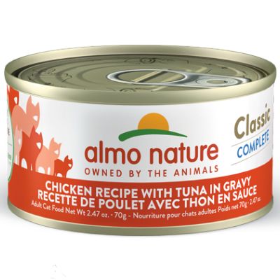 Almo Classic Complete Cat Food - Chicken Recipe With Tuna In Gravy 1x70g