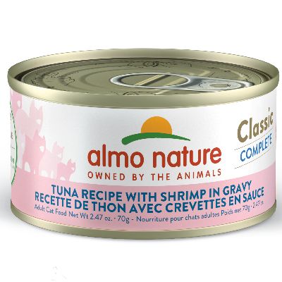 Classic Complete Cat Food - Tuna Recipe With Shrimp In Gravy 1x70g