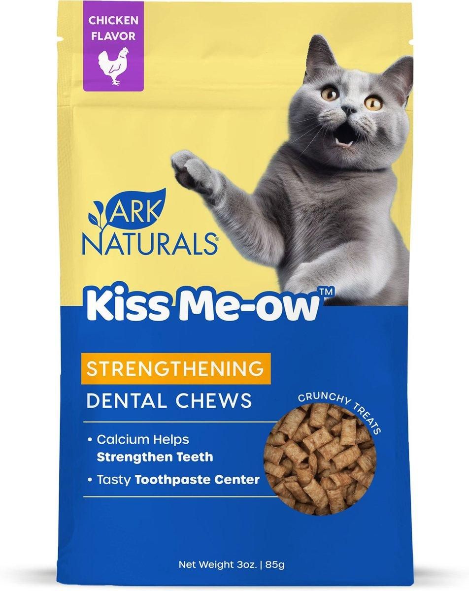 ARK NATURALS® Kiss Me-ow™ Strengthening Dental Chews Chicken Flavor Cat Treat 6oz