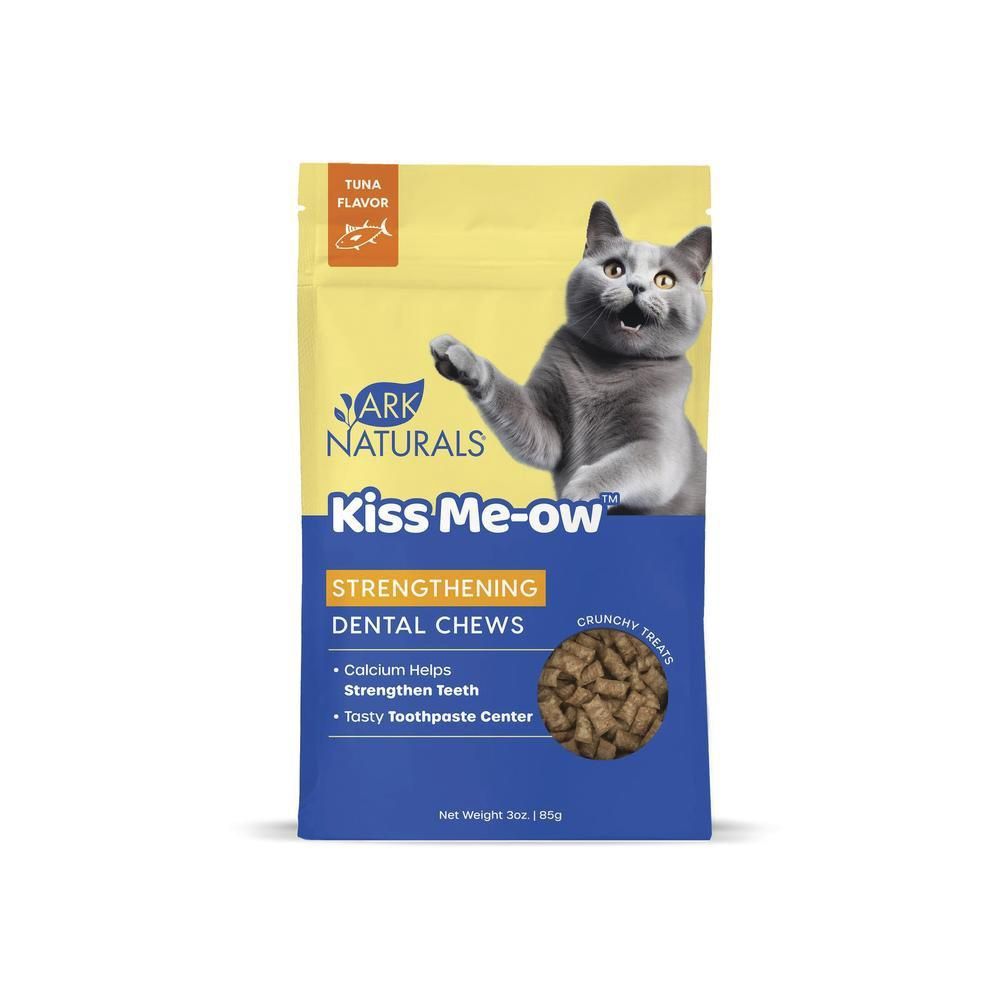 ARK NATURALS® Kiss Me-ow™ Strengthening Dental Chews Tuna Flavor Cat Treat 6oz