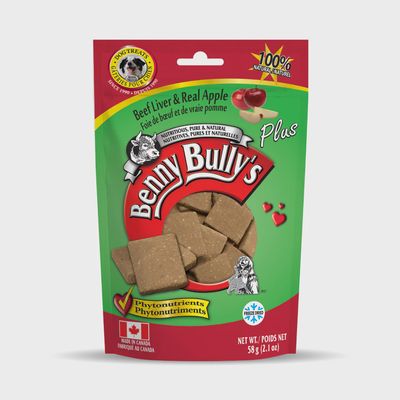 Benny Bully Liver Plus Apple Dog 58g