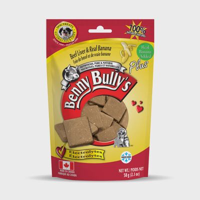 Benny Bully Liver Plus Banana Dog 58g