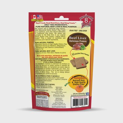 Benny Bully Liver Plus Pumpkin Dog 58g
