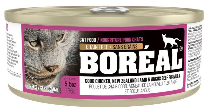 Boreal Cobb Chicken New Zealand Lamb And Angus Beef Cat