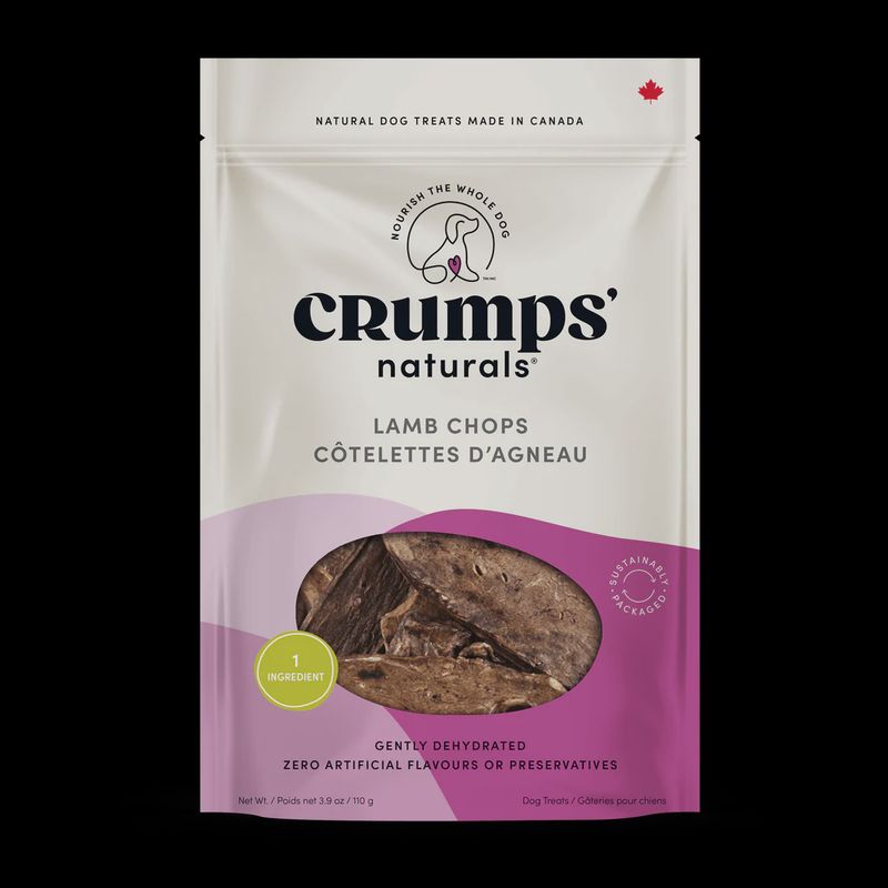 CRUMPS NATURALS LAMB CHOPS 110GMS