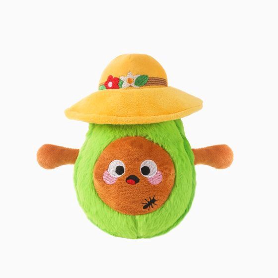 Hugsmart Fuzzy Friendz Picnic Time - Avocado
