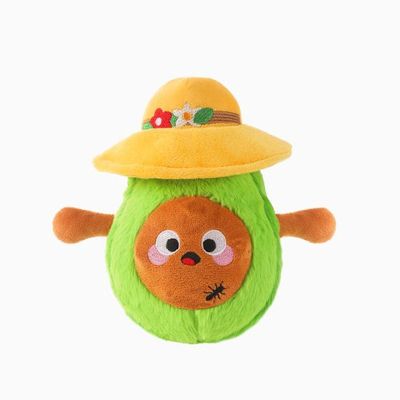 Hugsmart Fuzzy Friendz Picnic Time - Avocado