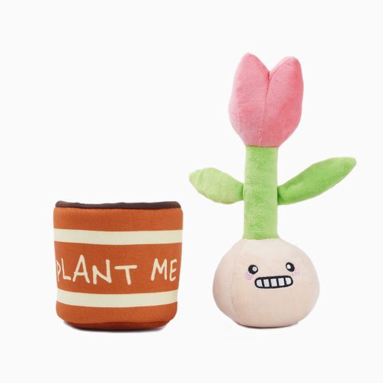 Hugsmart Fuzzy Friendz Puppy Garden - Tulip