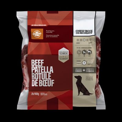 Beef Patella Bone - 2 lb