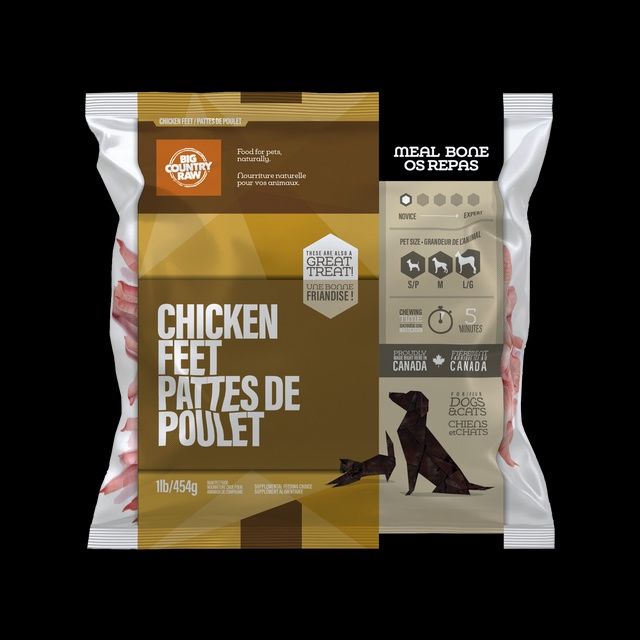 Chicken Feet - 1 lb bag / Pattes de Poulet - sac 1 lb