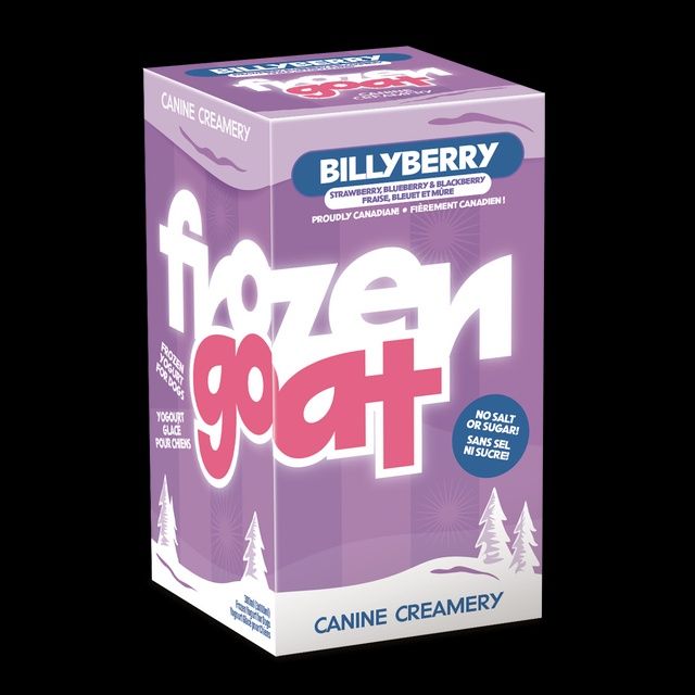 Frozen Goat BILLYBERRY - Strawberry, Blueberry &amp; Blackberry / Fraise, Bleuet et Mûre - 1 x 100 mL