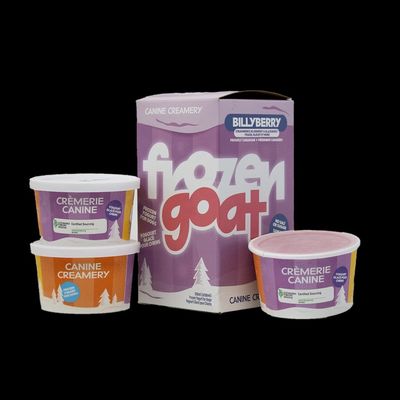 Frozen Goat BILLYBERRY - Strawberry, Blueberry &amp; Blackberry / Fraise, Bleuet et Mûre - 1 x 100 mL