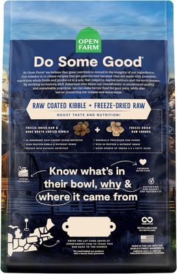 Open Farm Dog - 20 lb - Rawmix Wild-Caught Recipe - Ancient Grain