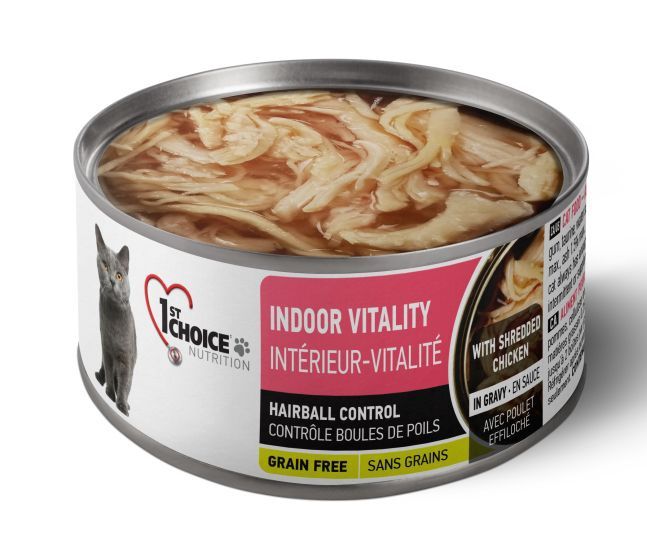 1st Choice hairball control Cat can