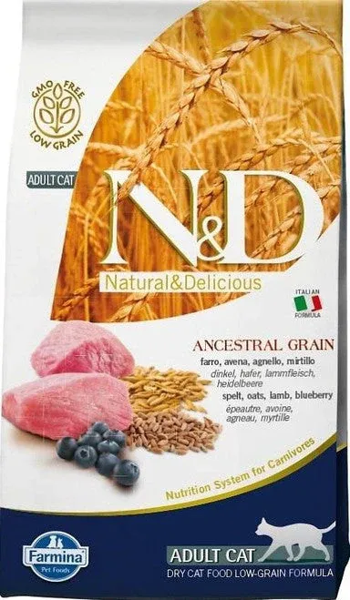 Farmina Ancestral Grain Lamb &amp; Blueberry Cat 5kg