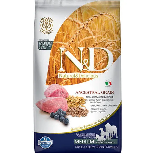 Farmina Ancestral Lamb Blueberry Med/Maxi Dog 2.5kg