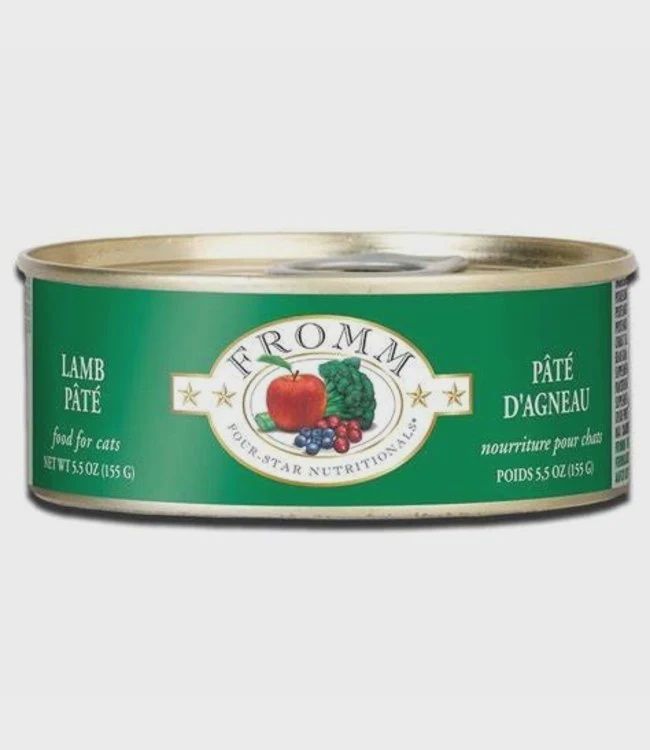 Fromm Four Star Lamb Pâté Can for Cats 155 g (5.5 oz)