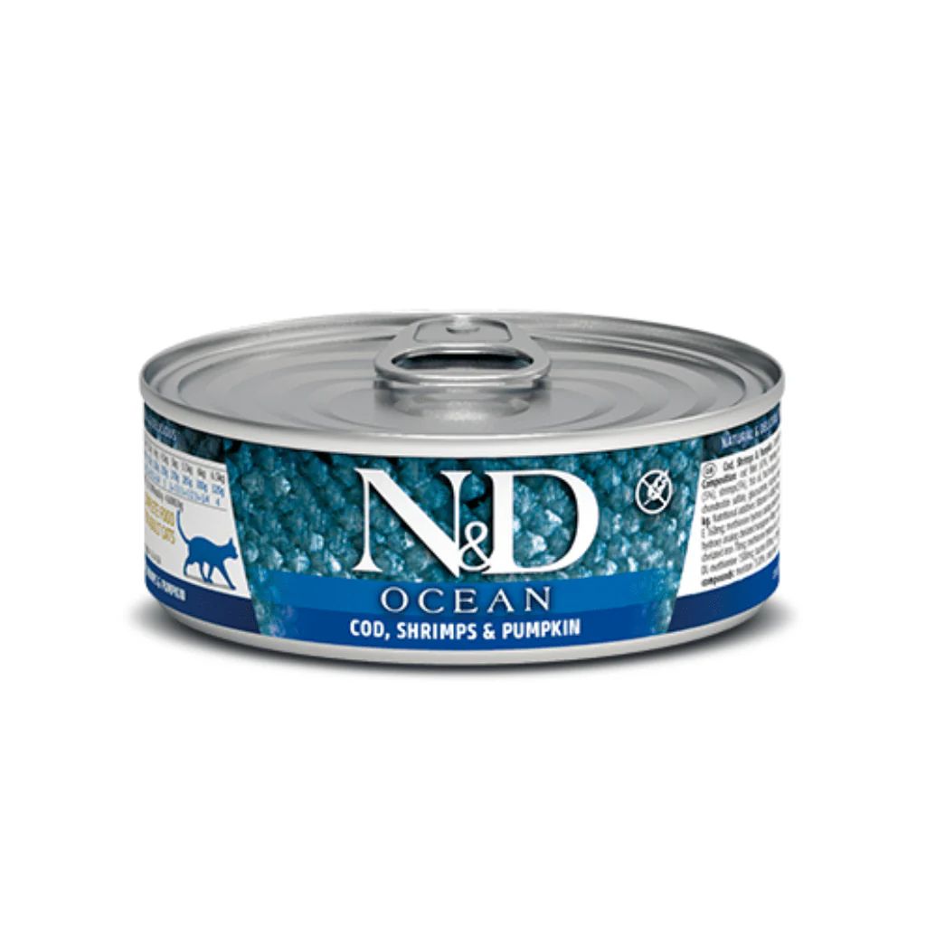 Farmina Rawcan Cat Ocean Cod Shrimp &amp; Pumpkin Cat 1x2.8oz