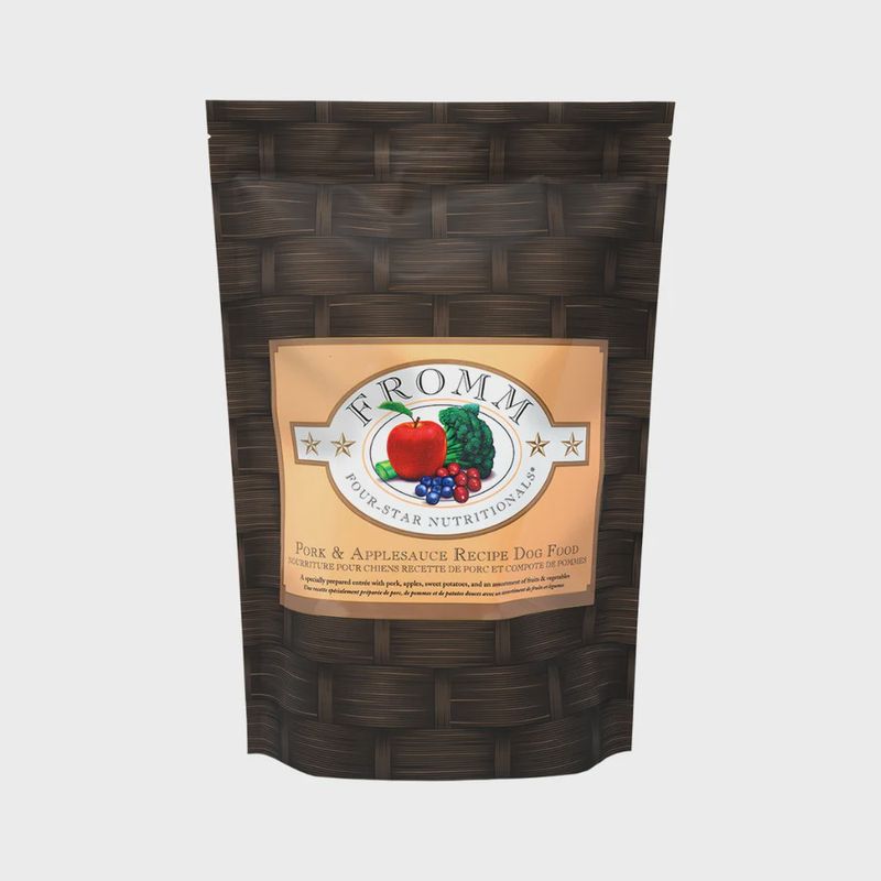 Fromm Four Star Pork and Applesauce Recipe for All Life Stages, Dry Dog Food, 26lb