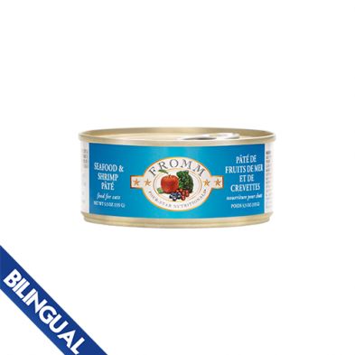 Fromm® Four Star Nutritionals® Seafood &amp; Shrimp Pâté Wet Cat Food 1 x 5.5 oz