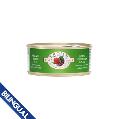 Fromm® Four Star Nutritionals® Chicken &amp; Duck Pâté Wet Cat Food 1 x 5.5 oz