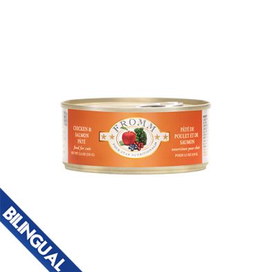 Fromm® Four Star Nutritionals® Chicken &amp; Salmon Pâté Wet Cat Food 1 x 5.5 oz