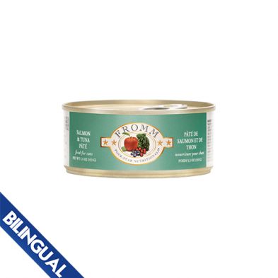 Fromm® Four Star Nutritionals® Salmon &amp; Tuna Pâté Wet Cat Food 1 x 5.5 oz