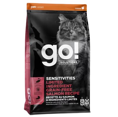 Go Sensitivities Limited Ingredient Grain Free Salmon Cat 3lb (Cs 6)