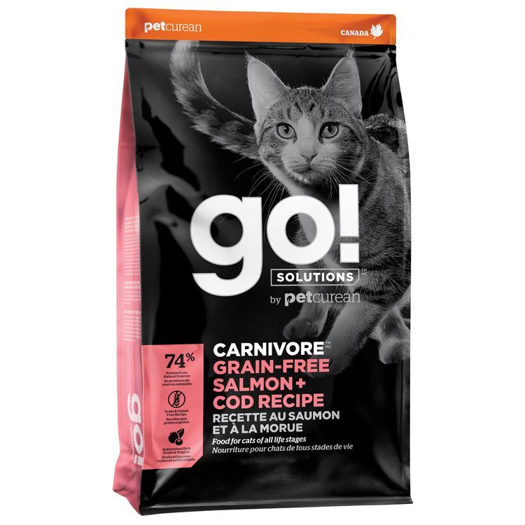 Go Carnivore Grain Free Salmon Cod Cat 3lb